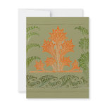 Art Deco Design Abstract Floral Announcements