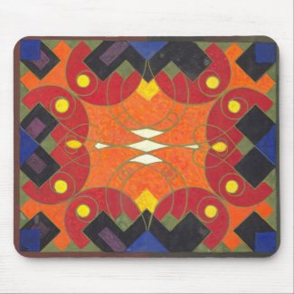Elegant Art Deco Mousepad from Antique Images