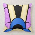 Art Deco Design Throw Pillows