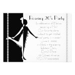 Art  Deco Doll with Pearls Custom Announcement