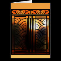 Art Deco Door cards
