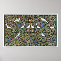 Art Deco Doves Posters