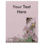 Art Deco Easter Purple Iris Butterfly Full Color Flyer