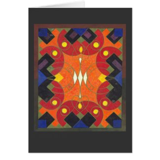 Art Deco Greeting Card by Antique Images