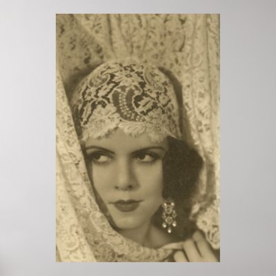 Art deco face print by amazingvintage