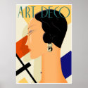Art Deco Fashion 03 posters