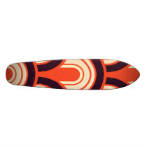 Art Deco Fifties Retro Abstract Art Skate Board Decks