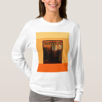 Art Deco Flower t-shirts