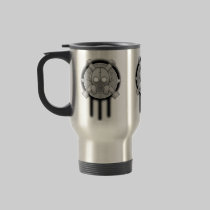 art deco gasmask trinity mugs