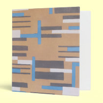 Art Deco Geometric Abstract binder binders