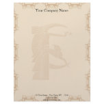 Art Deco Geometric Custom Letterhead