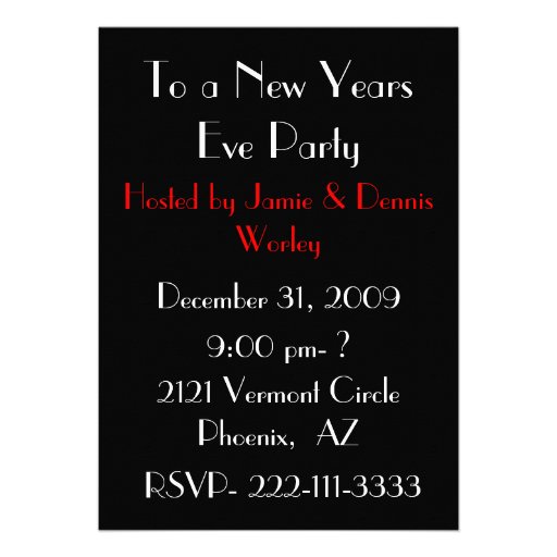 Art Deco Invitation