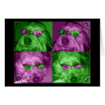 Art Deco Labradoodle Cards