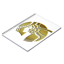 Art Deco Lady in Gold Journal
