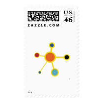 Art Deco lecule Stamp