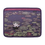 art deco lily pond macbook sleeve