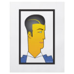 Art Deco Man Full Color Flyer
