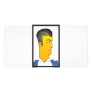 Art Deco Man Personalized Photo Card
