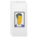 Art Deco Man Custom Rack Card