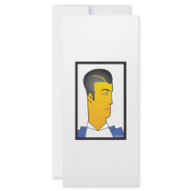 Art Deco Man rack cards