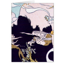 Art Deco Mermaids Cards