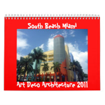art deco miami 2011 calendar