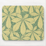 art deco nature leaves pattern art mousepads