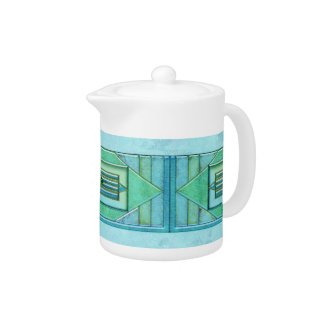 Art Deco Ornament Turquise