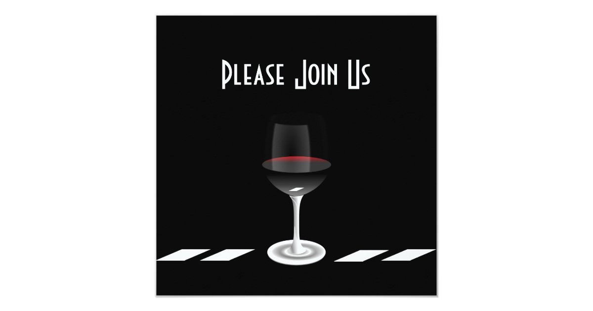Art Deco Party Invitation Please Join Us Custom | Zazzle