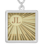 Art Deco Personalized Necklace