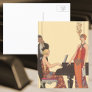 Art Deco Pianist and Singer Postcards