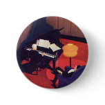 Art Deco Piano Player in Lounge Buttons