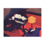 Art Deco Piano Player in Lounge Postcards