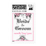 Art Deco Pink Flowers Wedding