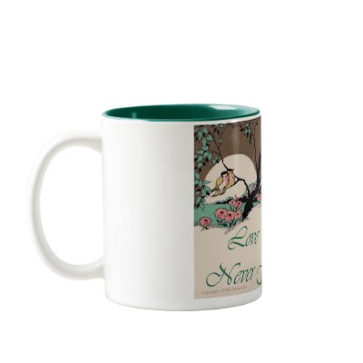Art Deco Prints Love Never Fails Mug by ArtDecoPrints