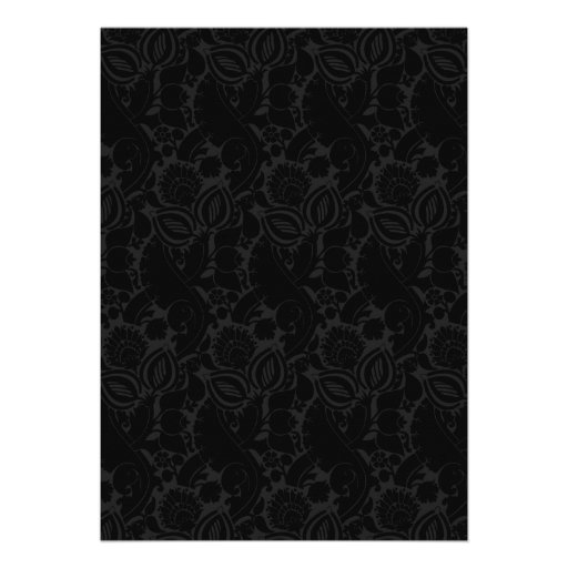 Art Deco Roaring 20s Black Gold Wedding Invitation