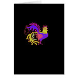 Art Deco Rooster (Jewel Tone) cards