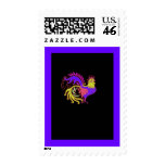 Art Deco Rooster (Jewel Tone)