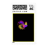 Art Deco Rooster (Jewel Tone)