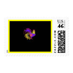 Art Deco Rooster (Jewel Tone)