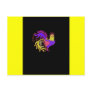 Art Deco Rooster (Jewel Tone) Postcard