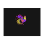 Art Deco Rooster (Jewel Tone) postcards