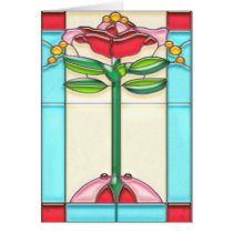 Art Deco Rose Tree cards by ElainePlesser Art Deco Rose Tree cards