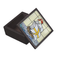Art Deco Sailing Ship Trinket Box planetjillgiftbox