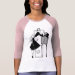 Ladies 3/4 Sleeve Raglan (Fitted)