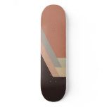 ART DECO skateboard (mauve)