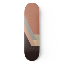 ART DECO skateboard (mauve)
