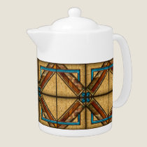 Art Deco Squares teapots