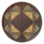 Art Deco Squares Party Plate