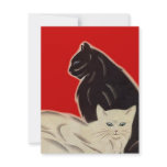 Art Deco Style Cats ~Any Occasion Party Invitation